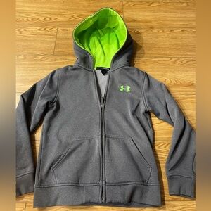 Under Armour Full Zip Hoodie Size YSM/JP/P